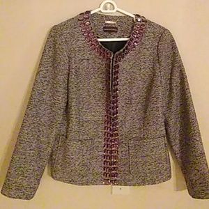 Dana Buchman Button Down Suit Jacket